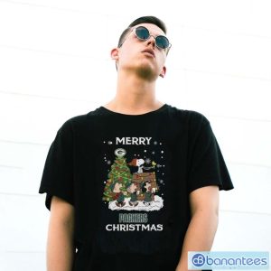 Green Bay Packers Snoopy Family Christmas Shirt - G500 Gildan T-Shirt