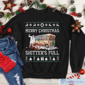 Merry Christmas Shtter's Full Ugly Christmas Sweatshirt, Cousin Eddie Christmas Funny Shirts Product Photo 1