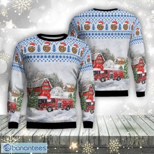 Florida, Jacksonville Fire And Rescue Department Christmas Ugly Sweater 3d Xmas Gifty Gift Product Photo 1