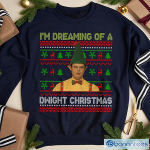 I'm Dreaming of A Dwight Christmas Movie Quotes T-shirt Product Photo 1