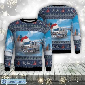 Fort Worth, Texas, Fort Worth Fire Department Christmas Aop Ugly Sweater Family Gift Product Photo 1
