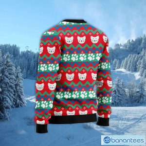 Cat Socks Ugly Christmas Sweater Gift For Holiday Product Photo 3