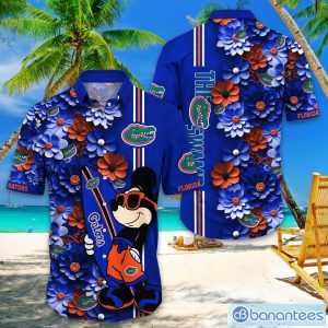 Florida Gators Hawaiian Shirt Mickey Love Surfing Trending Summer Gift Product Photo 1
