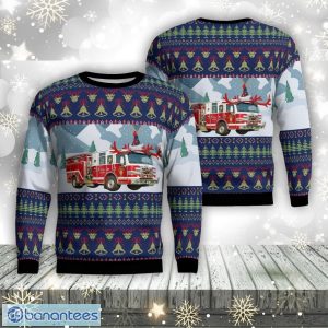 Finksburg, Maryland, Gamber & Community Fire Company Aop Ugly Sweater Family Gift Product Photo 1