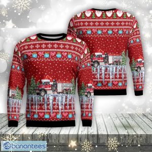 Florida, Flagler County Fire Rescue Christmas Ugly Sweater 3d Xmas Gifty Gift Product Photo 1