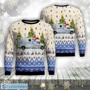 Endeavor Emergency Squad, Burlington, New Jersey Christmas Aop Ugly Sweater Family Gift Product Photo 1