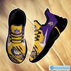 Minnesota Vikings Unveil For Fans Custom Name Max Soul Sneakers New Gift Men And Women Clunky Shoes - Minnesota Vikings Chunky Shoes_4