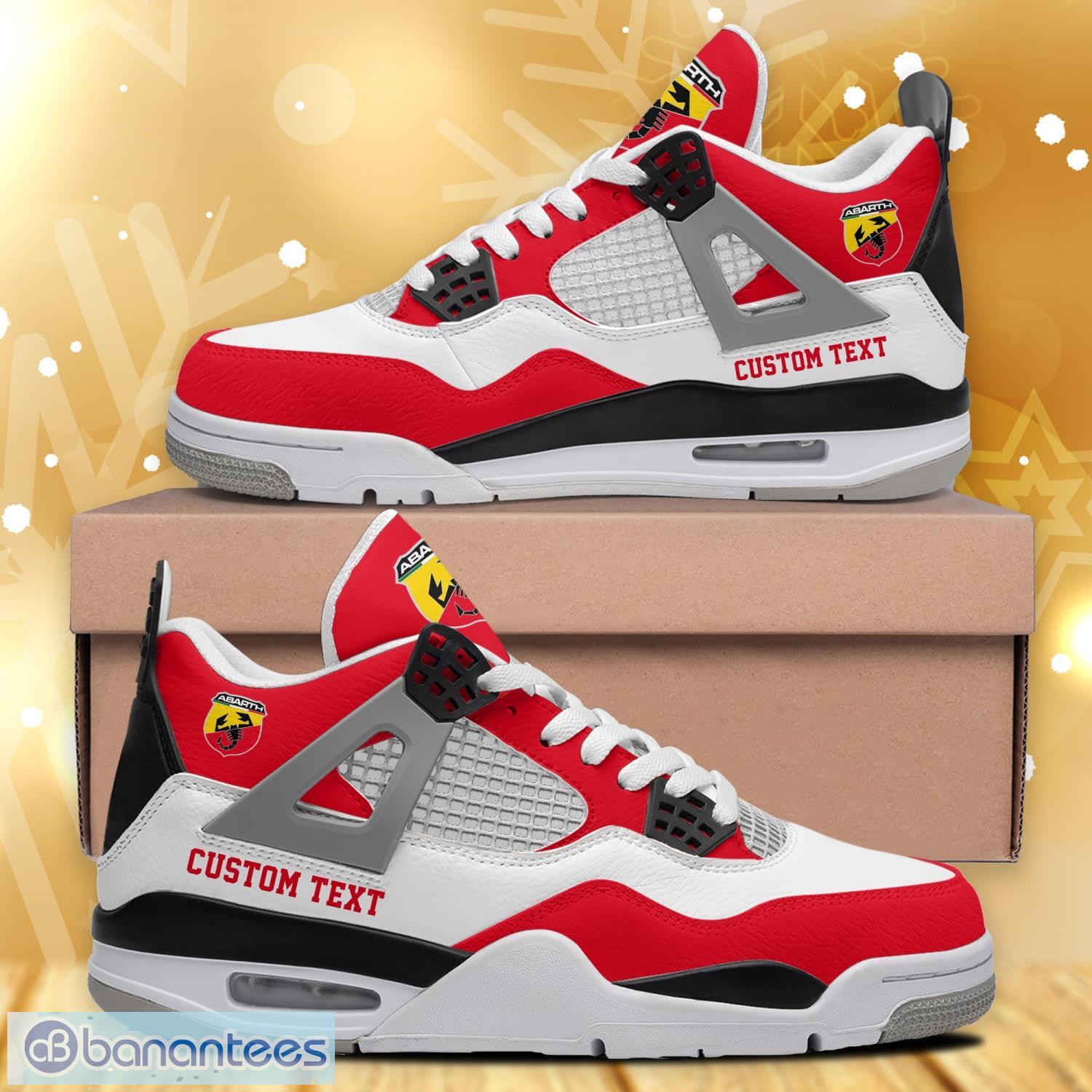 Alfa Romeo Air Jordan 4 Shoes Running Sneakers Custom Name For Car Lover  Shoes - Banantees