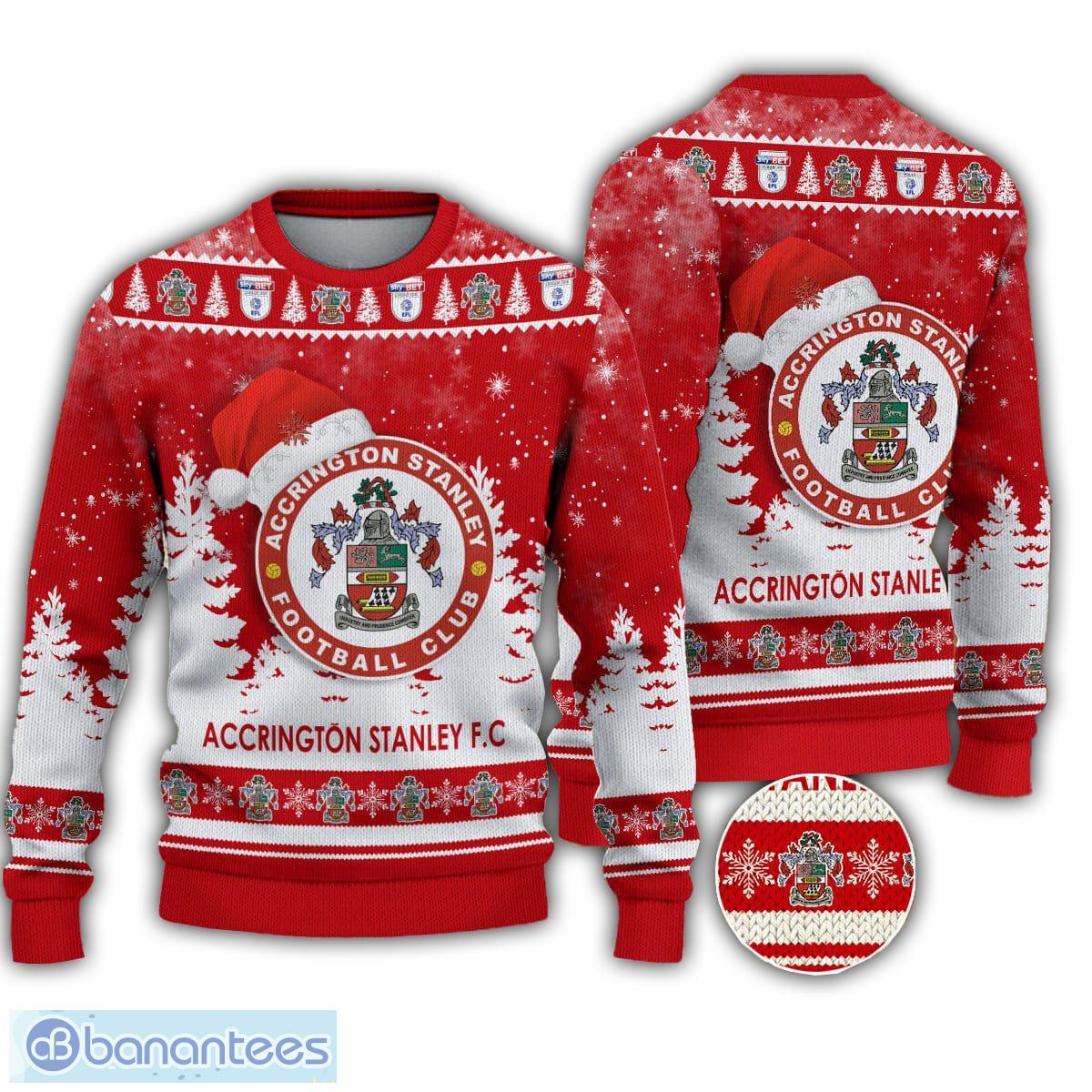 Accrington Stanley Custom Name 3D Sweater Ideas Funny Gift For Men