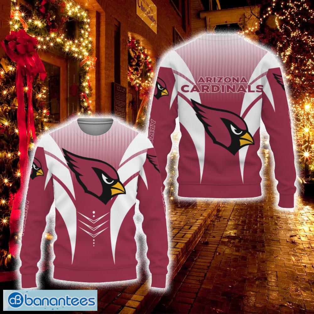 Arizona Cardinals Zip Up Hoodies Full Over Print - Banantees