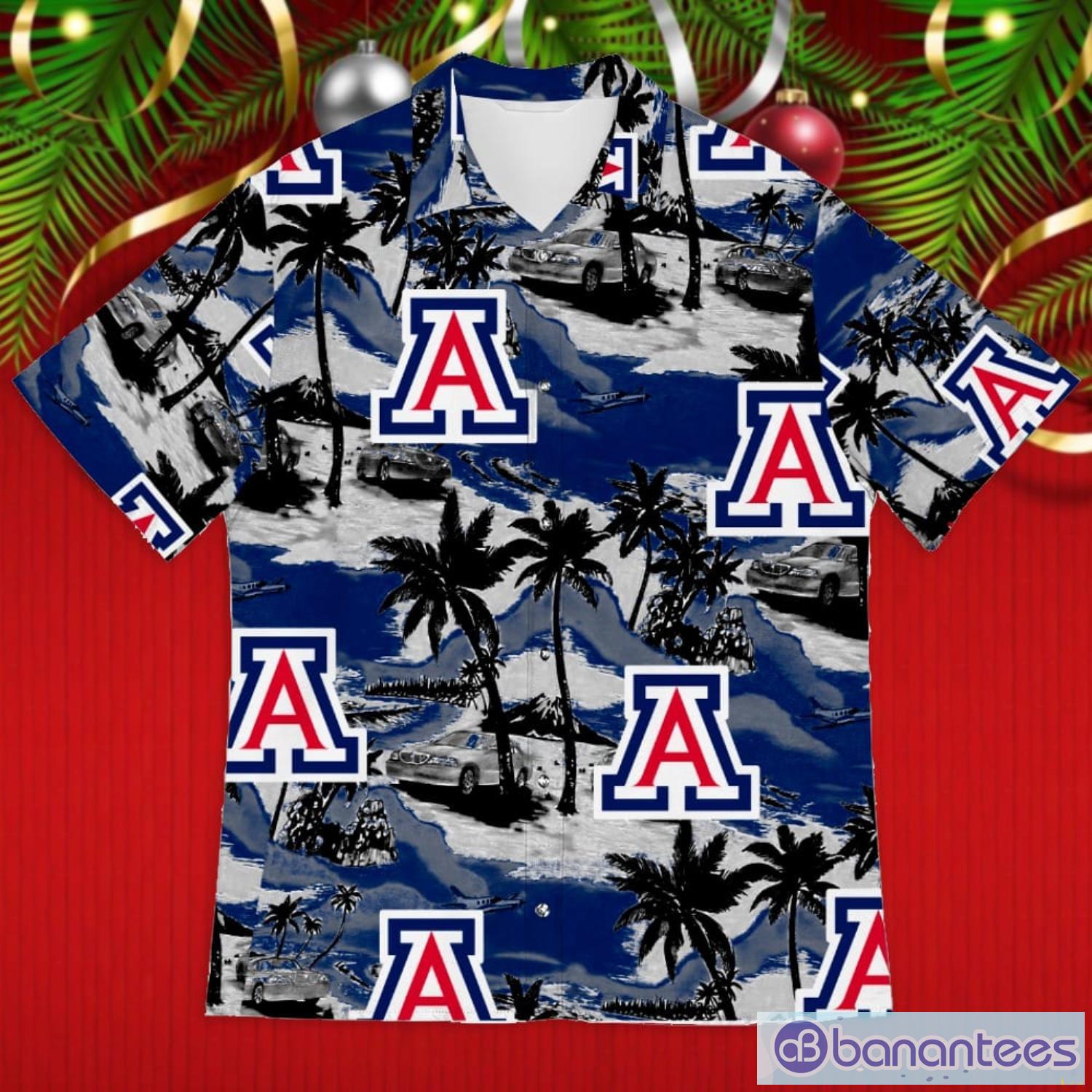 Arizona Wildcats Sports American Tropical Patterns 3D Hawaiian Shirt Product Photo 1