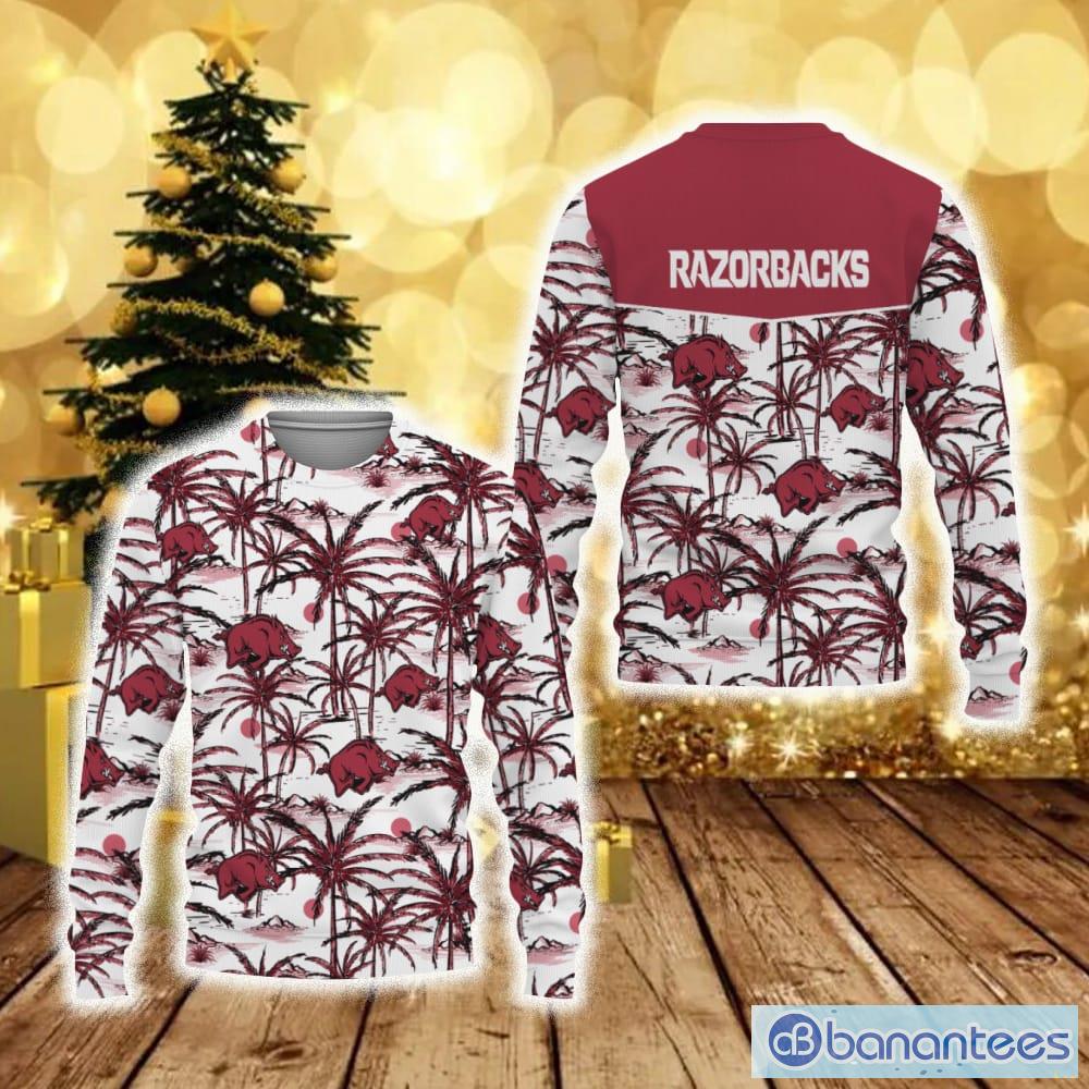 Arizona Coyotes Coconut Tree Ugly Christmas 3D Sweater - Banantees
