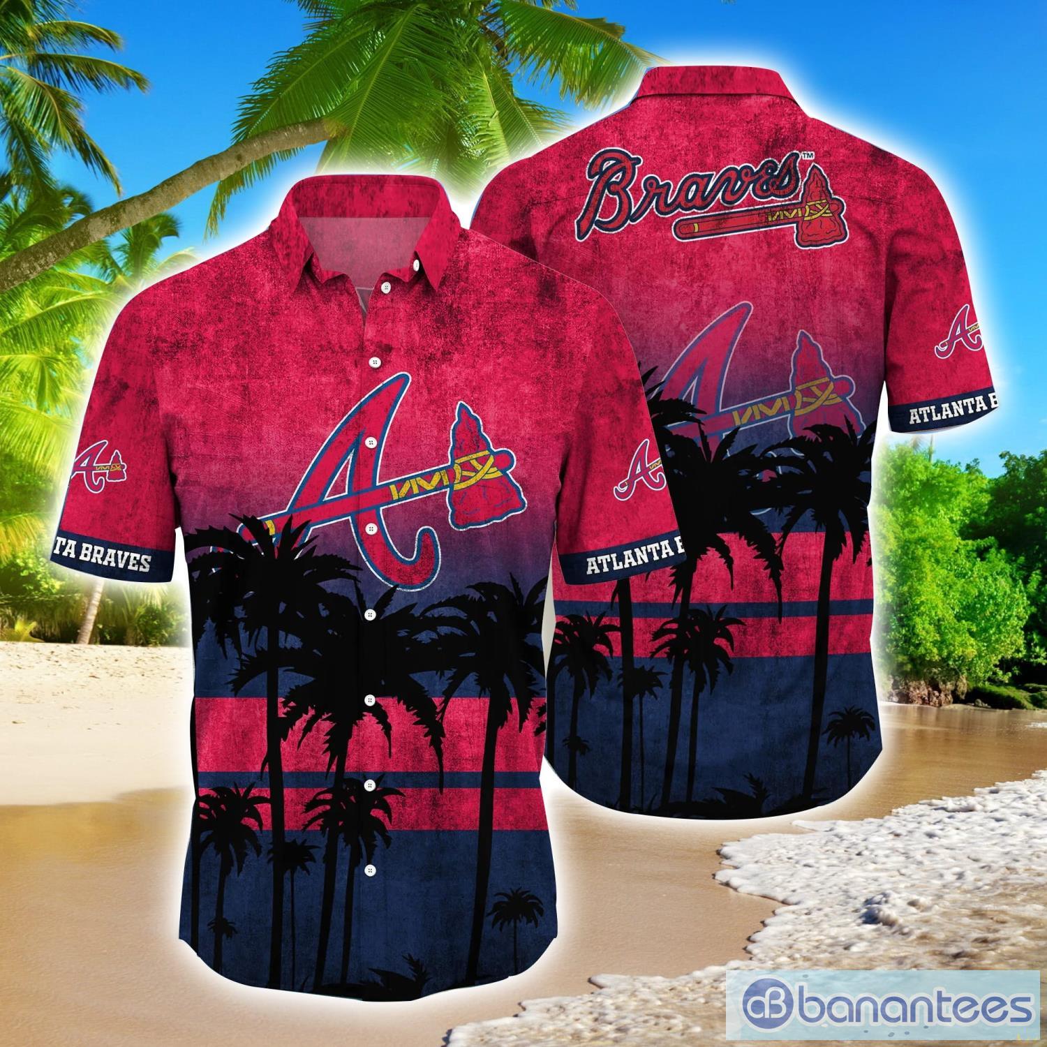 MLB Miami Marlins Hawaiian Shirt Abstract Flora Trendy Gift For