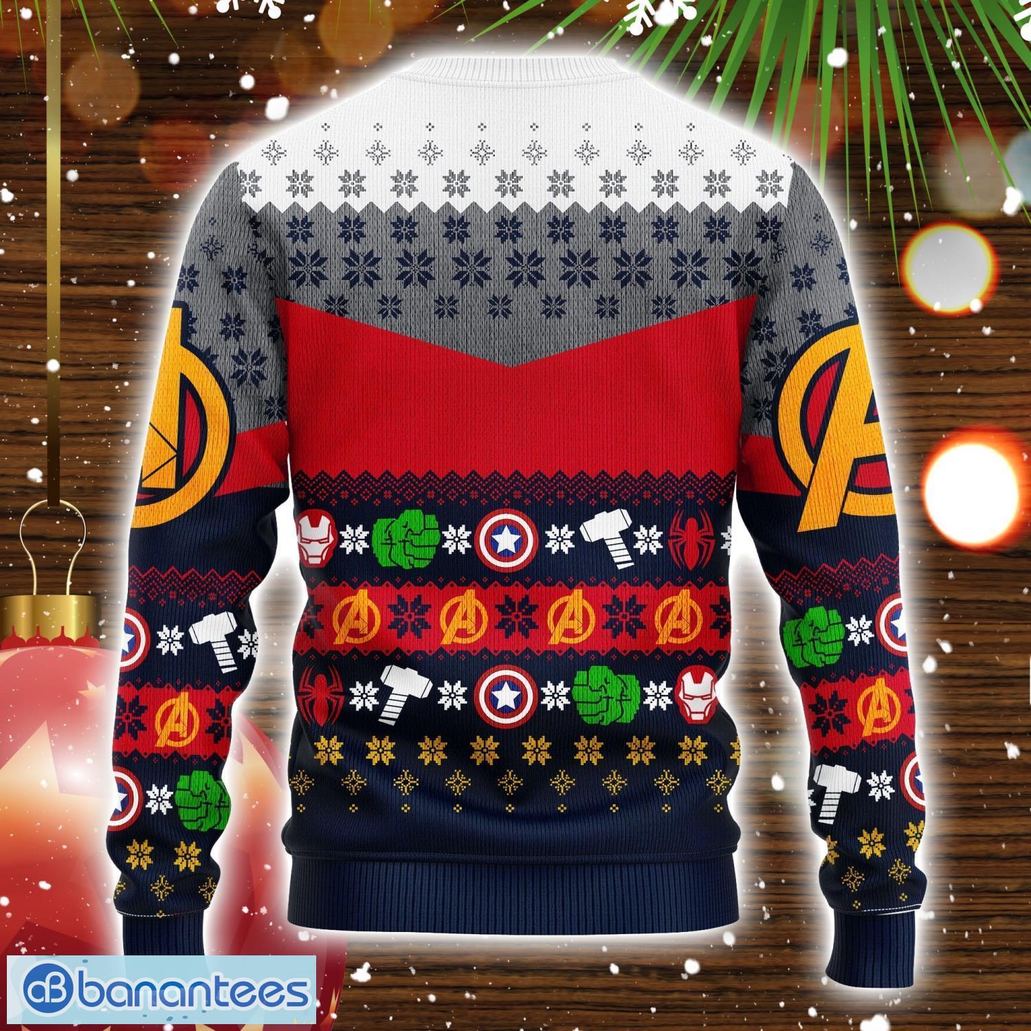 Avengers ugly shop christmas sweater