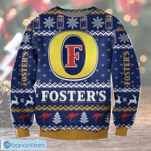Foster's Beer 3D Ugly Christmas Sweater Christmas Gift Product Photo 1