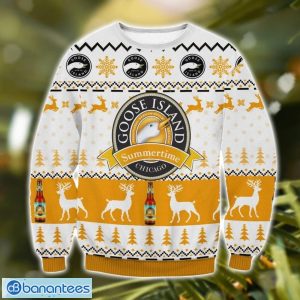 Goose Island 3D Ugly Christmas Sweater Christmas Gift Product Photo 1
