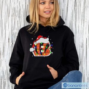 bYWXbrQm cincinnati bengals santa hat christmas light shirt 4 1 300x300 image Cincinnati Bengals Santa Hat Christmas Light Shirt - Unisex Hoodie