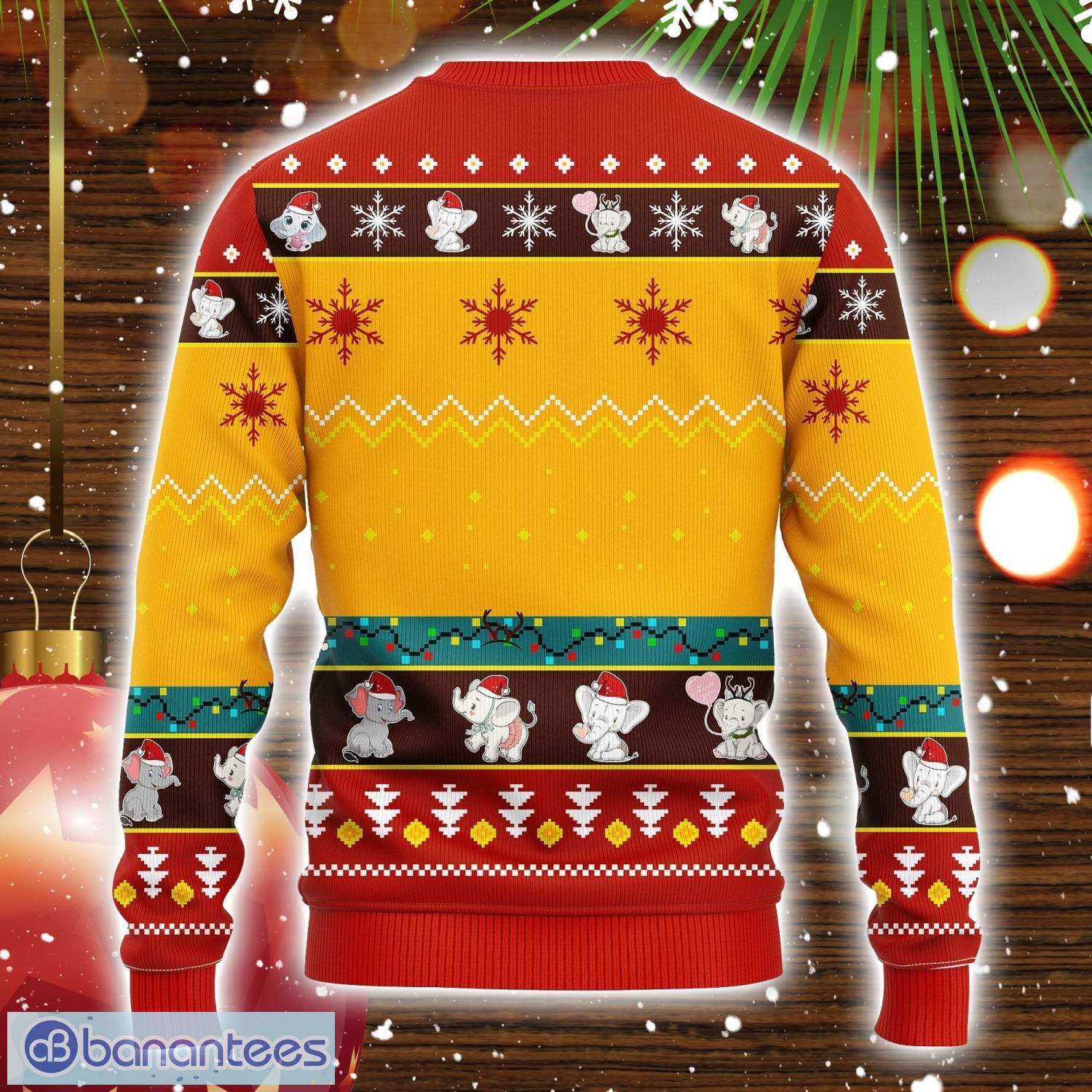 Elephant ugly christmas on sale sweater