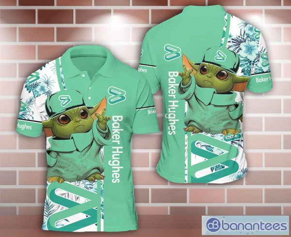 Baby Yoda baker hughes 3D Sport Polo Shirt Nice Gift Product Photo 1