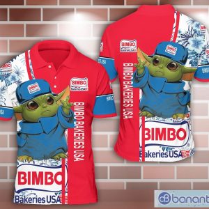 Baby Yoda bimbo bakeries usa 3D Sport Polo Shirt Nice Gift Product Photo 1