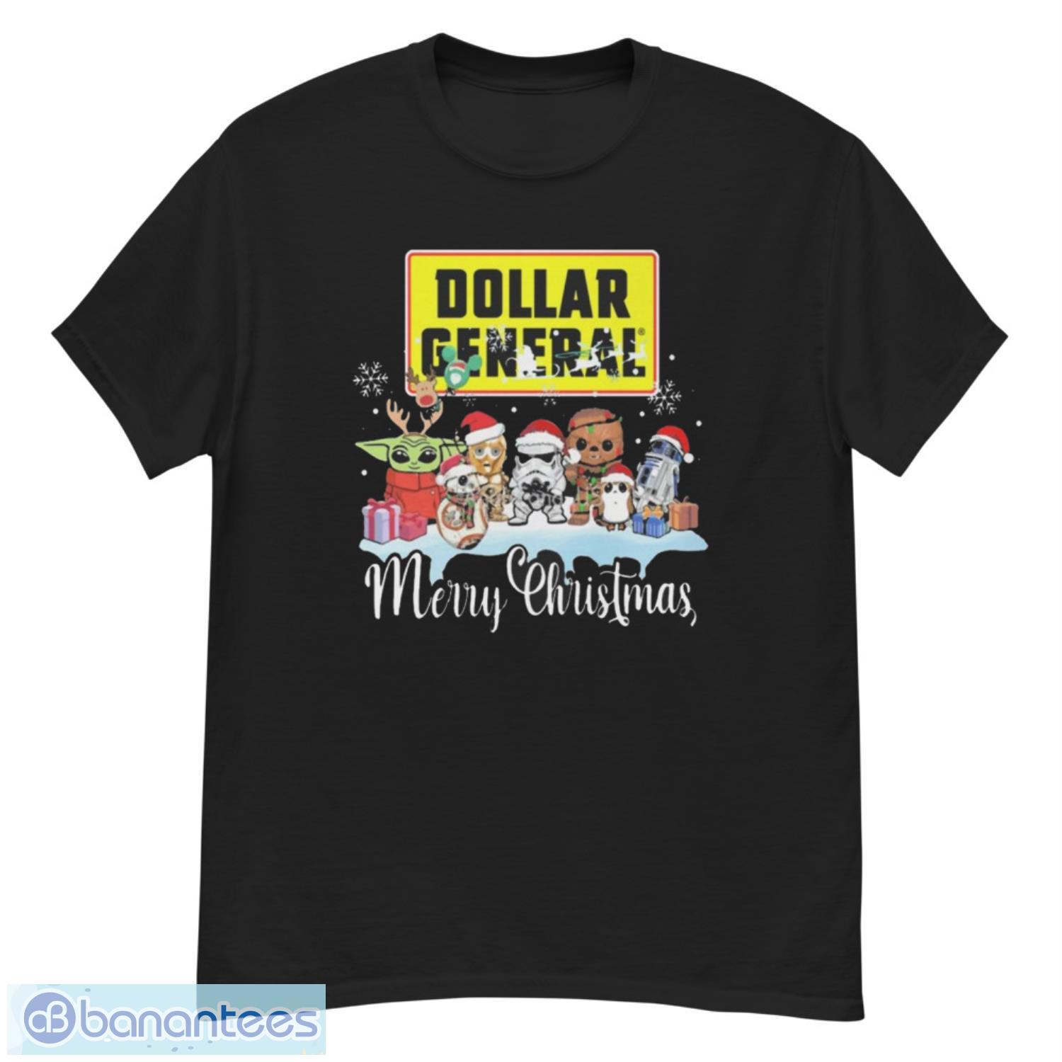 baby yoda reindeer and star war characters santa dollar general merry christmas shirt image Baby Yoda Reindeer And Star War Characters Santa Dollar General Merry Christmas Shirt - G500 Men’s Classic T-Shirt