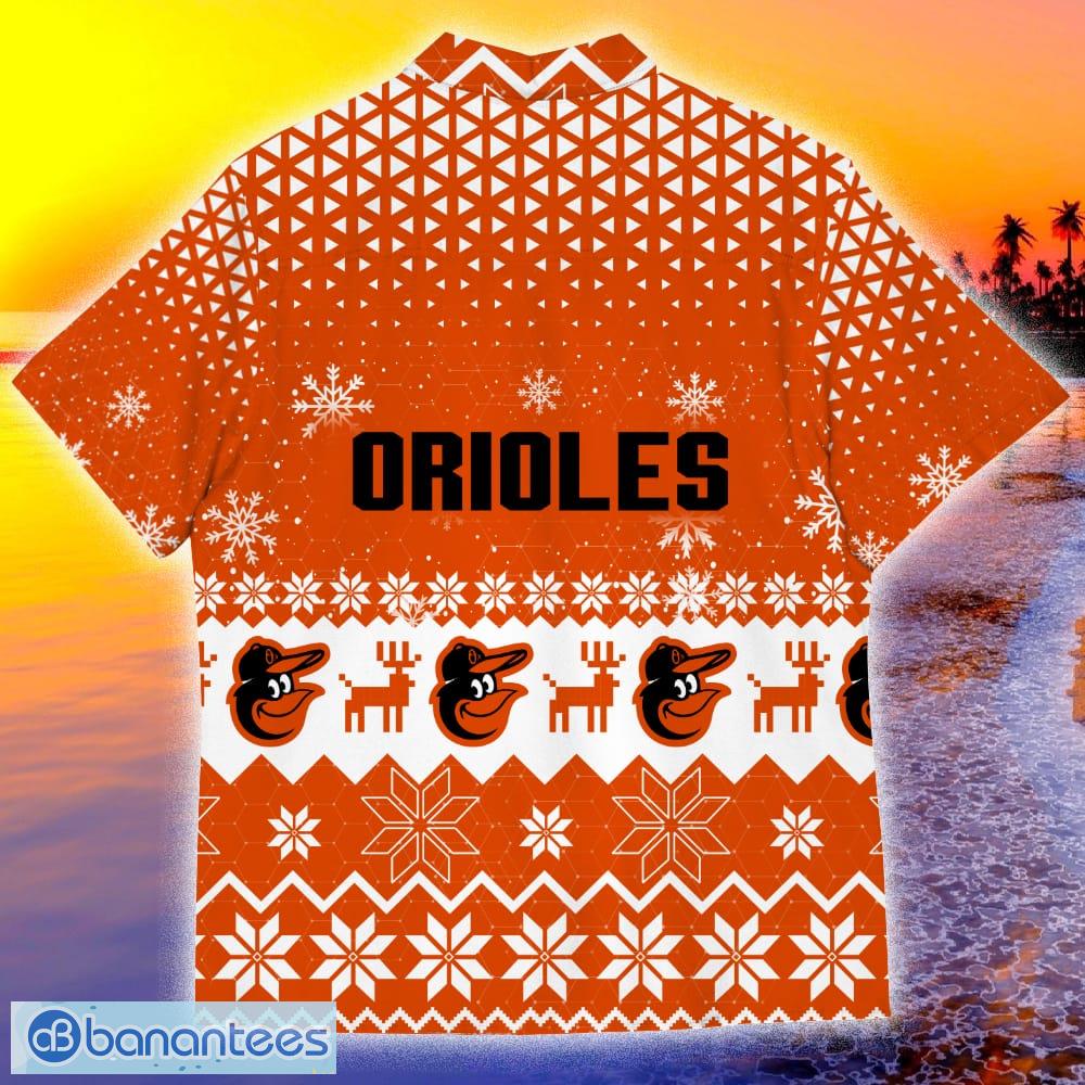 Baltimore Orioles New Trends Custom Name And Number Christmas Hawaiian  Shirt - Freedomdesign