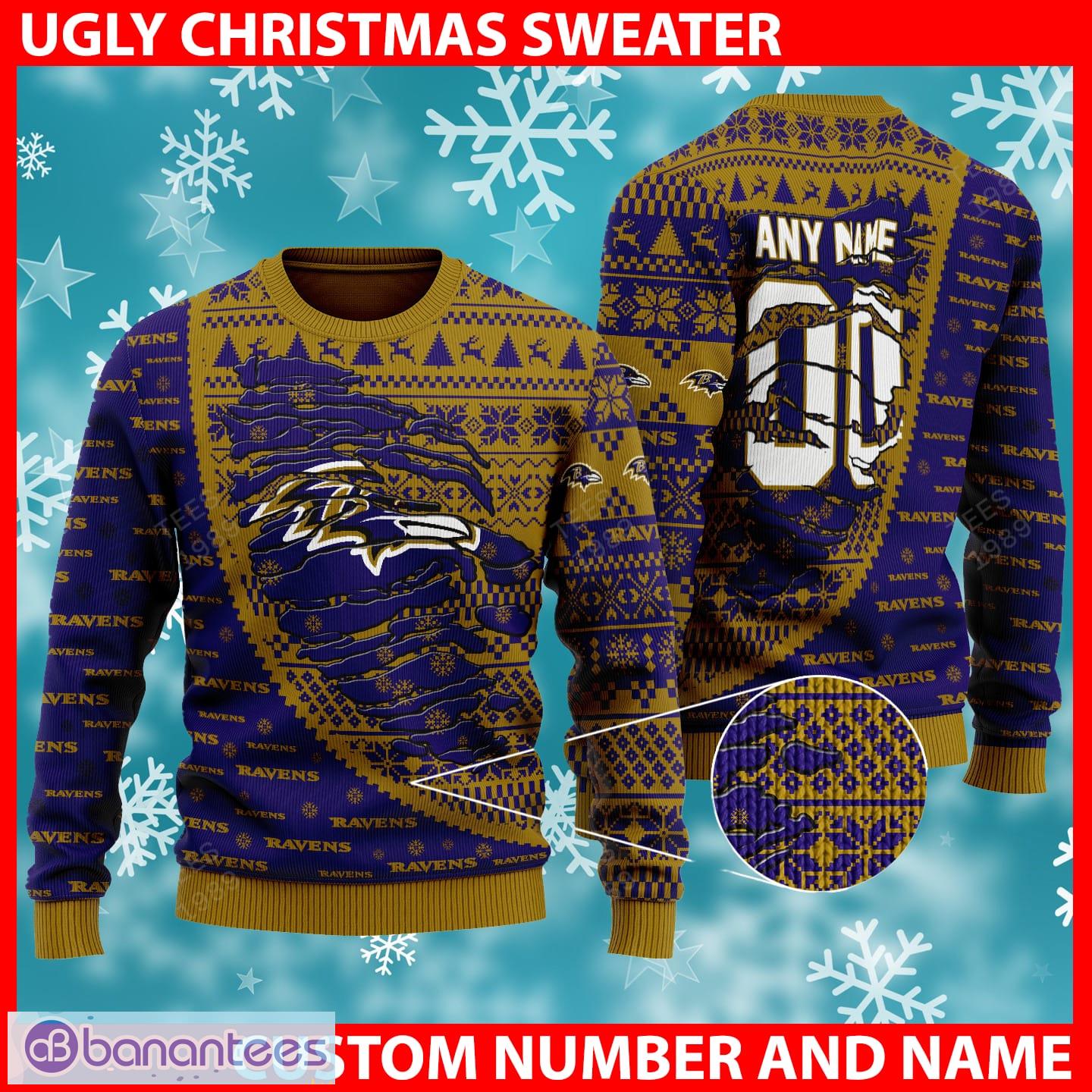 New England Patriots Ugly Christmas Sweater For Fans - Banantees