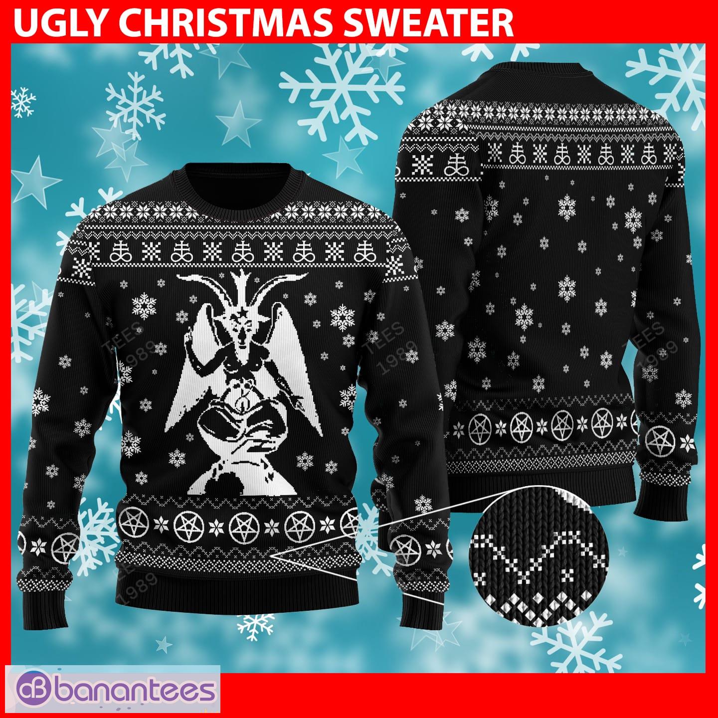 Christmas sales baphomet sweater