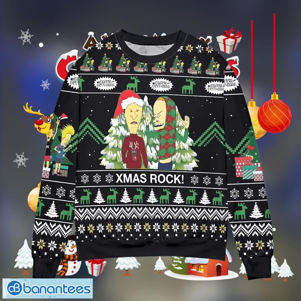 Beavis and butthead outlet ugly christmas sweater