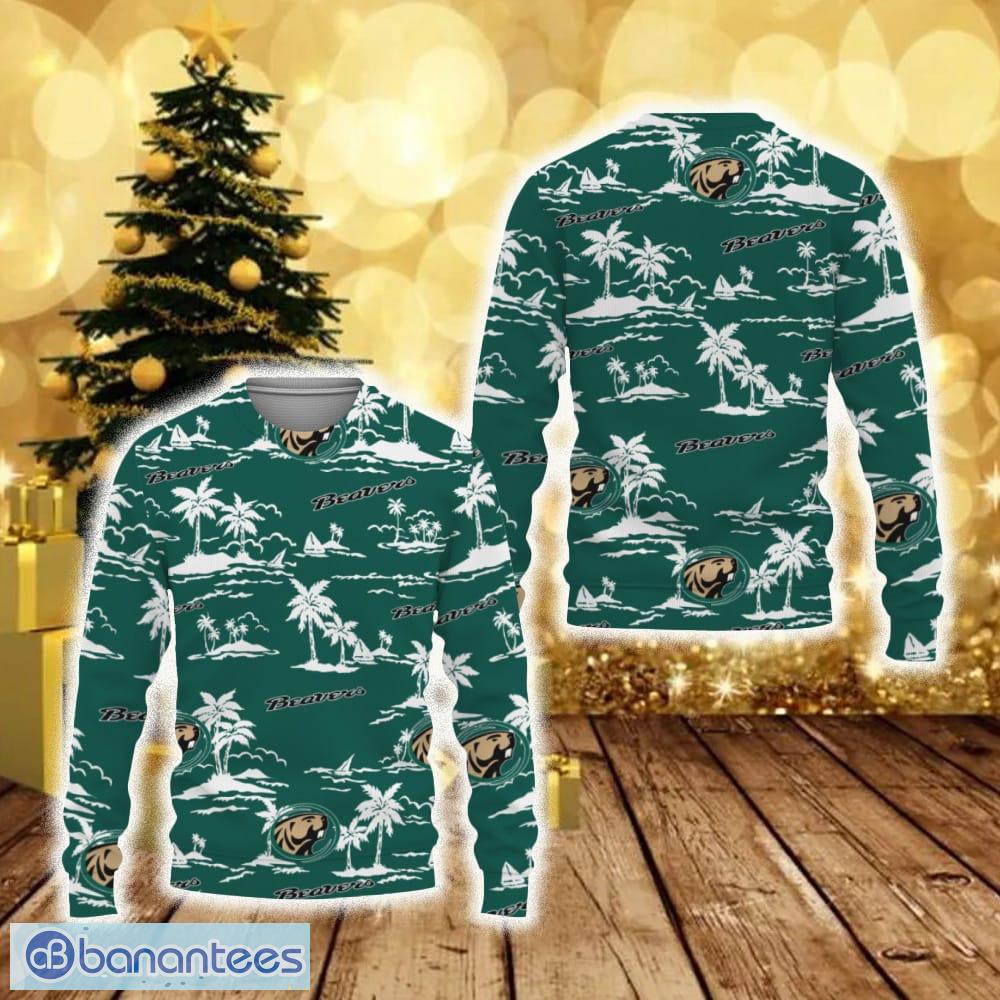 Arizona Coyotes Coconut Tree Ugly Christmas 3D Sweater - Banantees