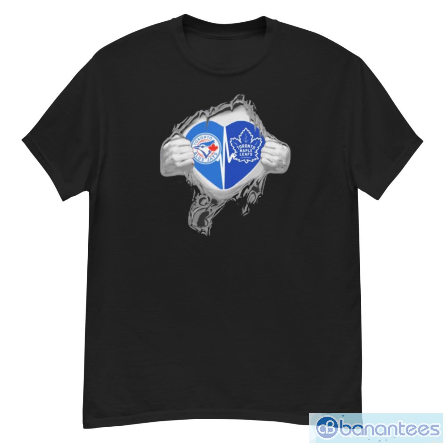 blood-inside-me-toronto-blue-jays-and-toronto-maple-leafs-its-in-my-heart-shirt.jpeg Blood Inside Me Toronto Blue Jays And Toronto Maple Leafs It’s In My Heart Shirt - G500 Men’s Classic T-Shirt
