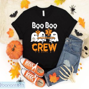 Boo Boo Crew Ghost Doctor Paramedic EMT Nurse Halloween T-Shirt Sweatshirt Hoodie Unisex Halloween Gift Product Photo 1