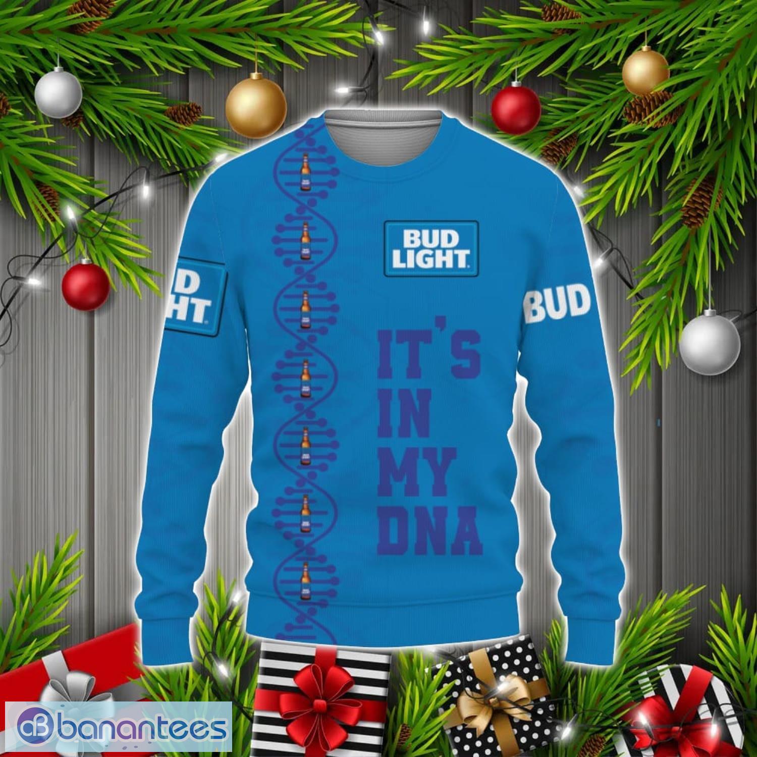 https://image.banantees.com/2023/10/bud-light-lover-gift-beers-its-in-my-dna-3d-sweater-christmas-gift.jpg