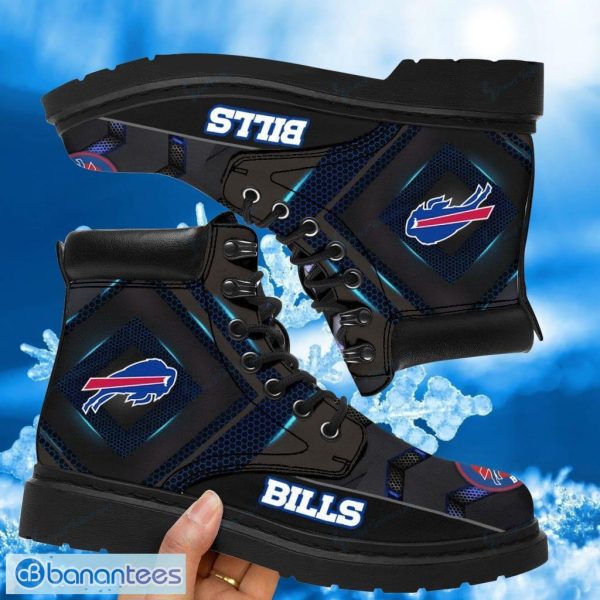 Buffalo Bills Limited Boots 515 Vegan Leather Custom Timboot Shoes Product Photo 1