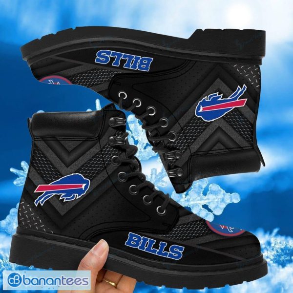 Buffalo Bills Limited Boots Vegan Leather Custom Timboot Shoes Product Photo 1