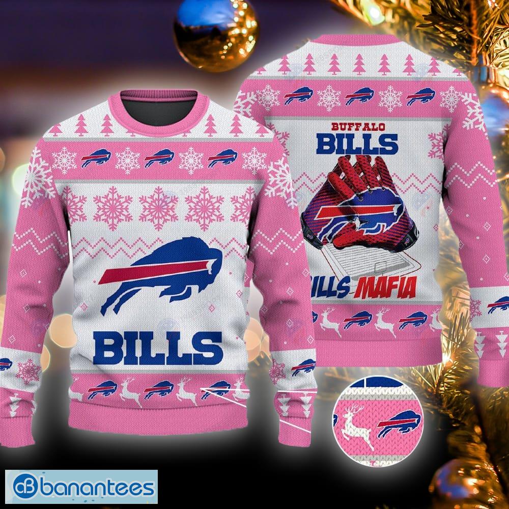 Baby Pink Buffalo Football Buffalo Bills Ugly Christmas -   Finland