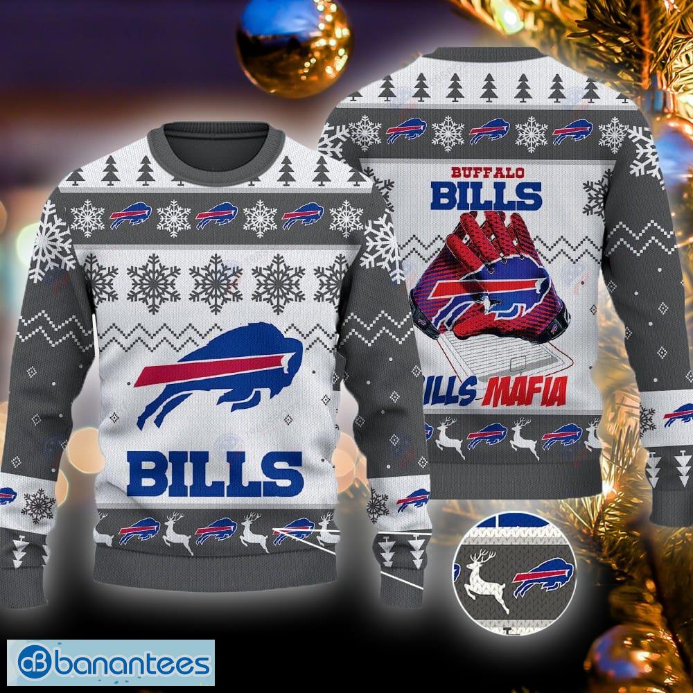 NFL Buffalo Bills Tree Fleece 3D Sweater For Men And Women Gift Ugly  Christmas - Banantees