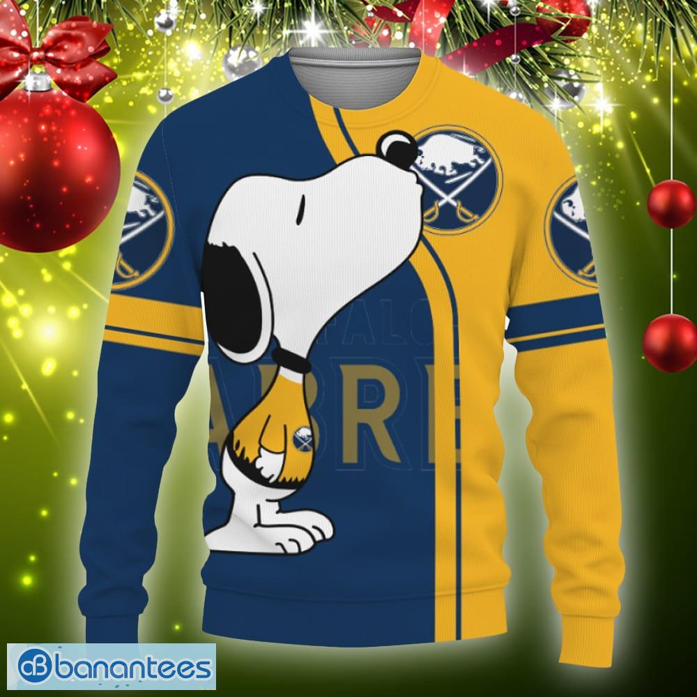 Buffalo Sabres Mickey Mouse Champions Football Knitted Christmas Sweater  Gift Holidays - YesItCustom