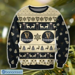Guinness 3D Ugly Christmas Sweater Christmas Gift Product Photo 1