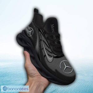 Mercedes-Benz Logo Car Max Soul Shoes New For Men And Women Gift Clunky Sneakers Love Cars Shoes - Mercedes-Benz Max Soul Sneakers_6