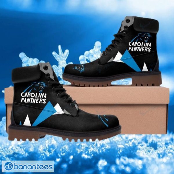 Carolina Panthers Boots 542 Vegan Leather Custom Timboot Shoes Product Photo 1