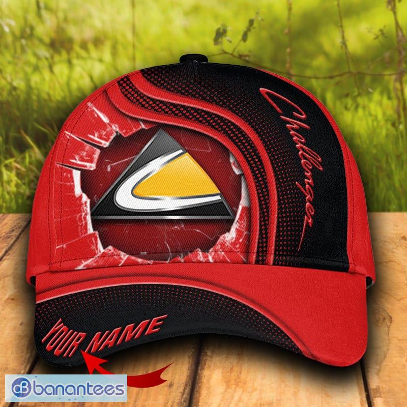 Challenger Tractor Fanatics Personalized 3D Hat Cap Red Gift For