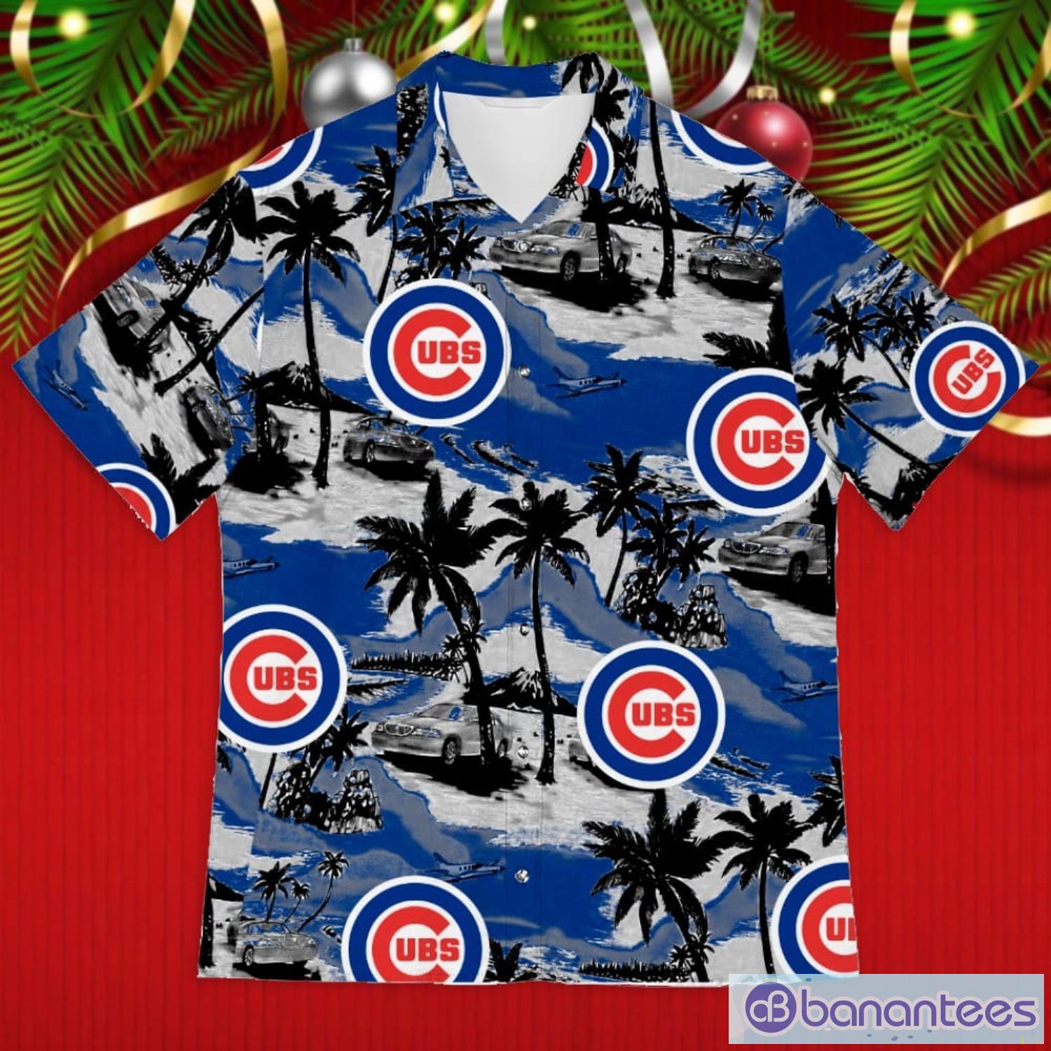 Chicago Cubs Sports American Tropical Patterns Summer Gift 3D Hawaiian Shirt Product Photo 1