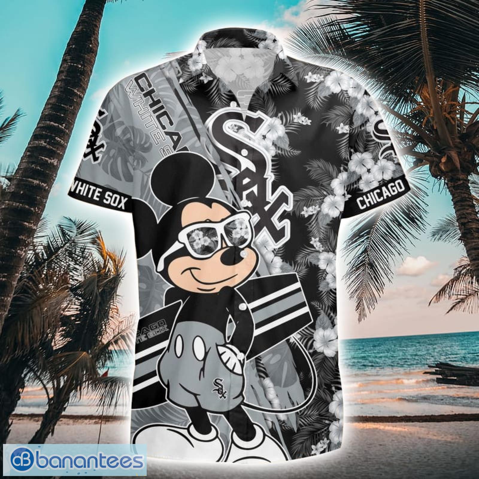 Chicago White Sox Surfing Mickey All Over Printed Hawaiian Shirt