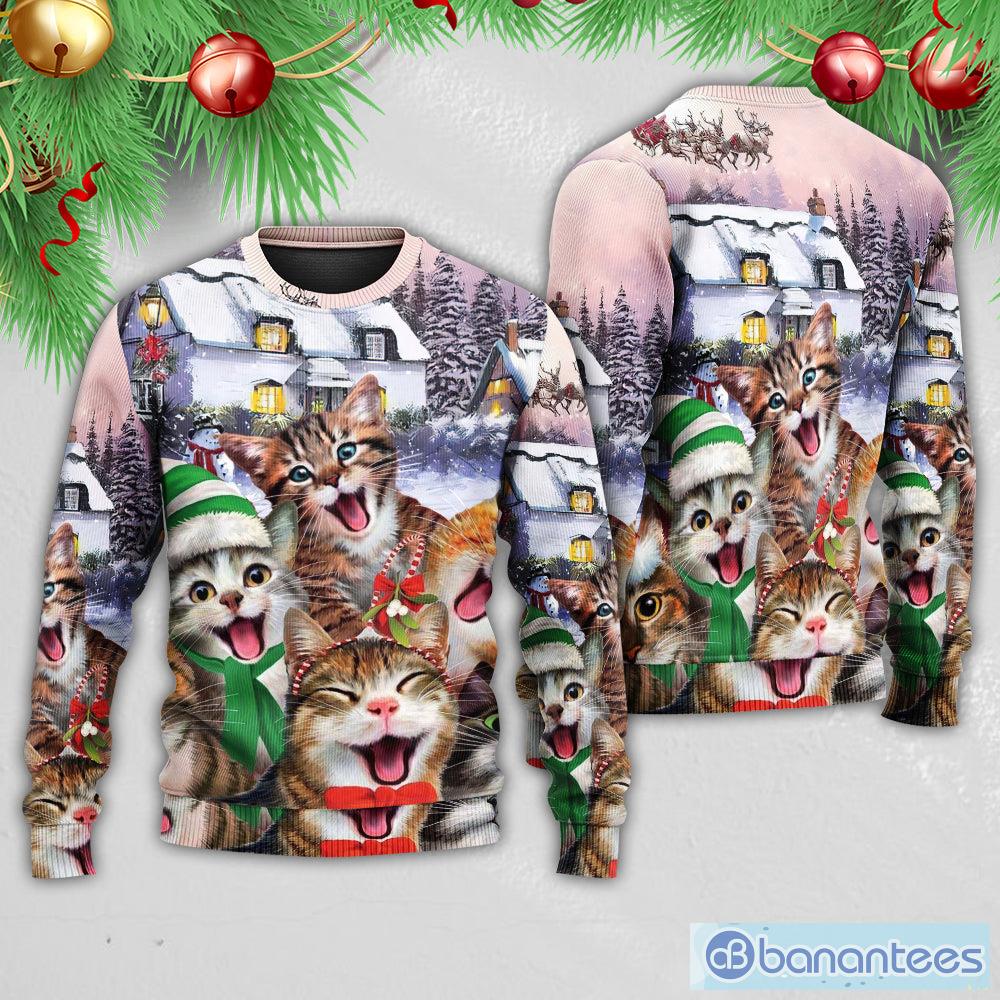 Cat lady hot sale christmas sweater