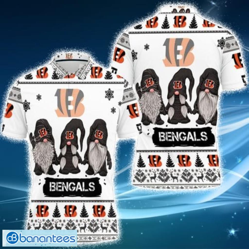 Cincinnati Bengals The Gnomes Christmas Shirt