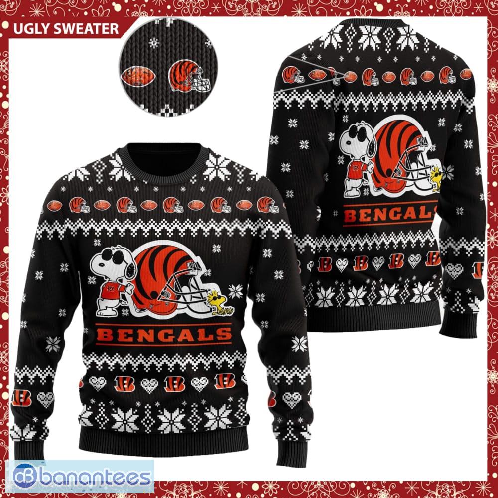 Official cincinnati Bengals Snoopy It's The Most Wonderful Time Of