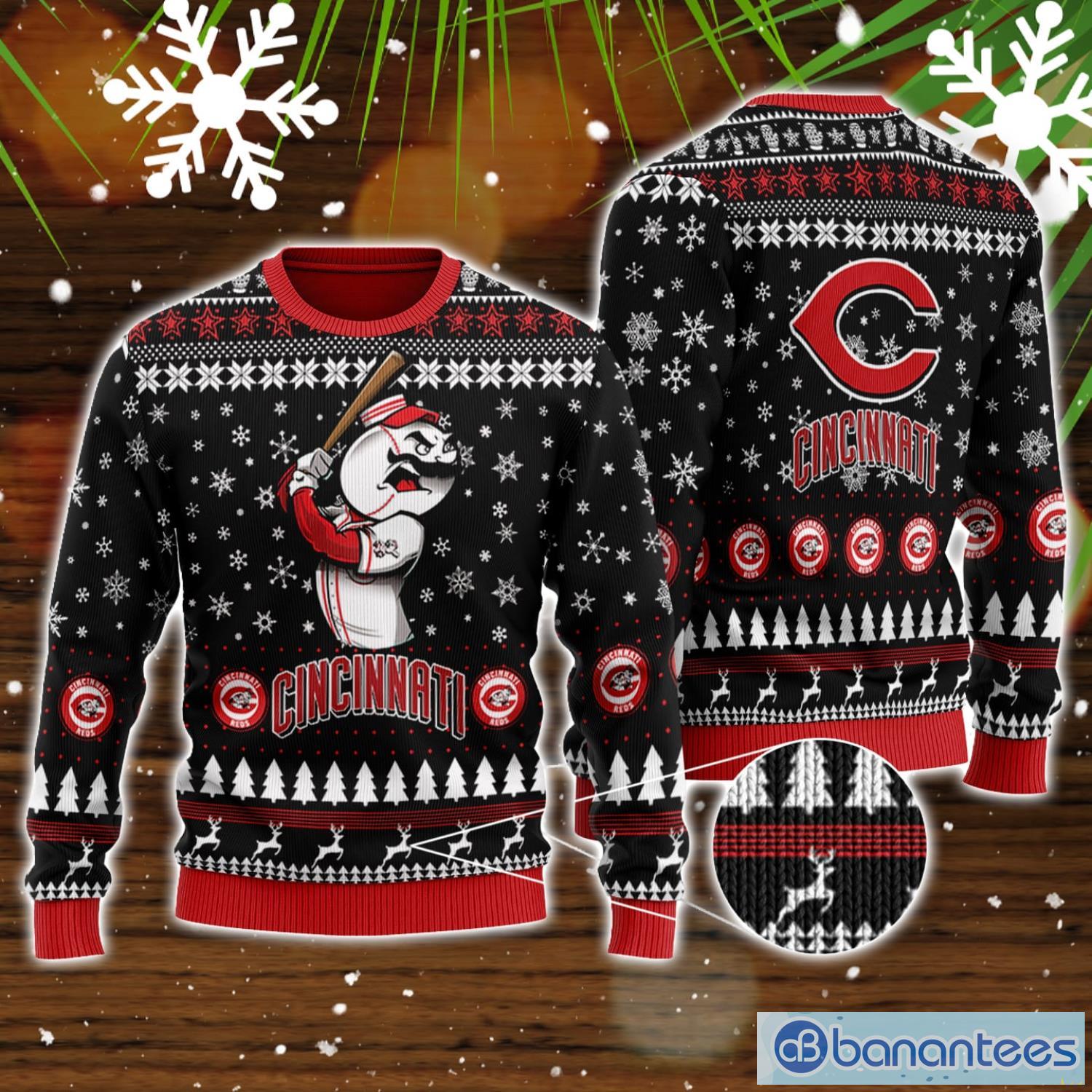 Cincinnati Reds Ugly Sweater - T-shirts Low Price