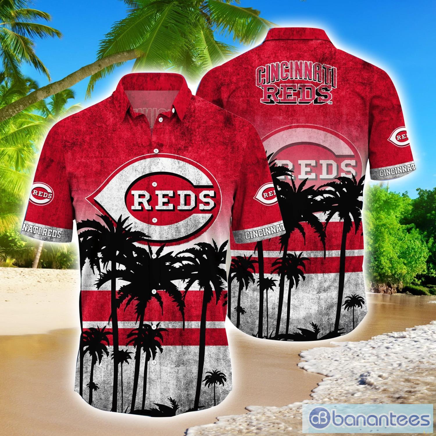 Cincinnati Reds Hawaiian Shirt Cincinnati Reds Mlb Tropical Cool Hawaiiian  Shirts - Upfamilie Gifts Store