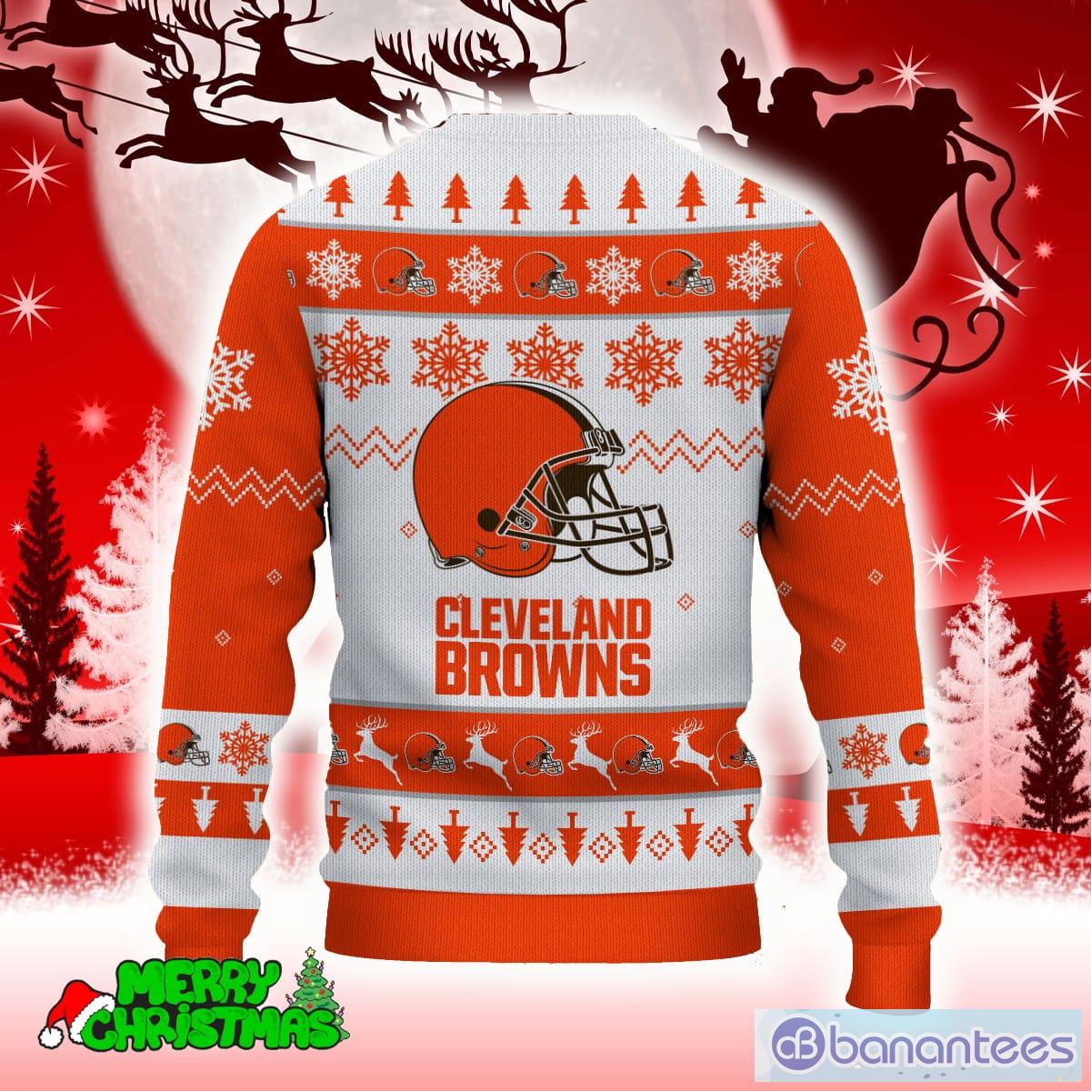 NFL Cleveland Browns Grateful Dead Fleece 3D Sweater For Men And Women Gift  Ugly Christmas - Banantees